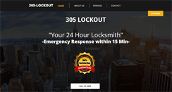 Desktop Screenshot of 305lockout.com